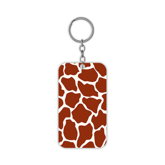 Animal Skin Pattern Keychain