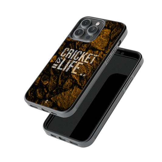 Cricket is Life Glossy Metal Case