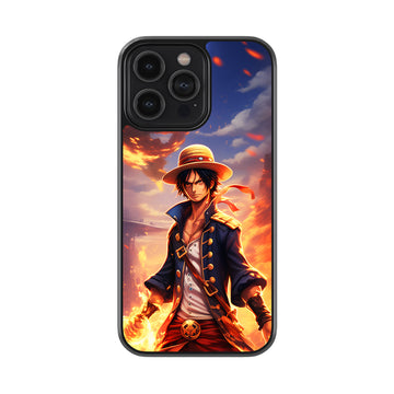 Ace On Fire  Glossy Metal Case