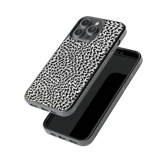 Swirls Around Me Glossy Metal Case