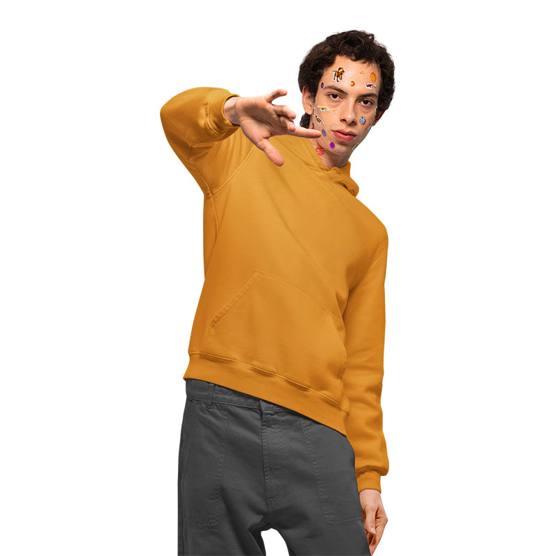 Mustard Hoodie Online Roars Club