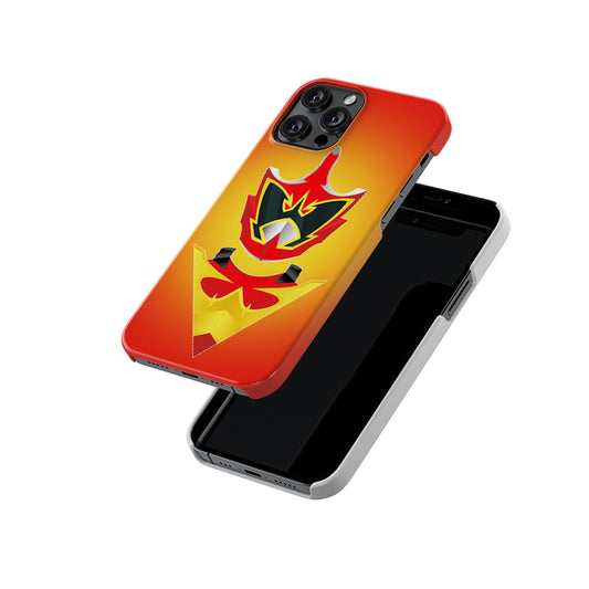 Red Power Ranger Slim Hard Case