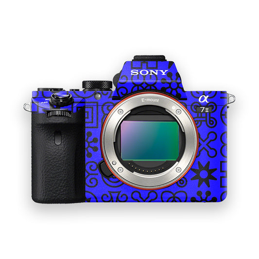 Symbols of Blue Camera Skin