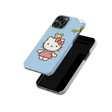 Hello Kitty Cute Float Slim Hard Case