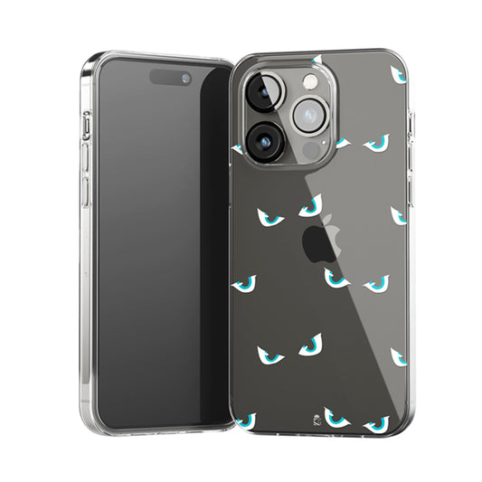 Evil Eyes Clear Silicone case
