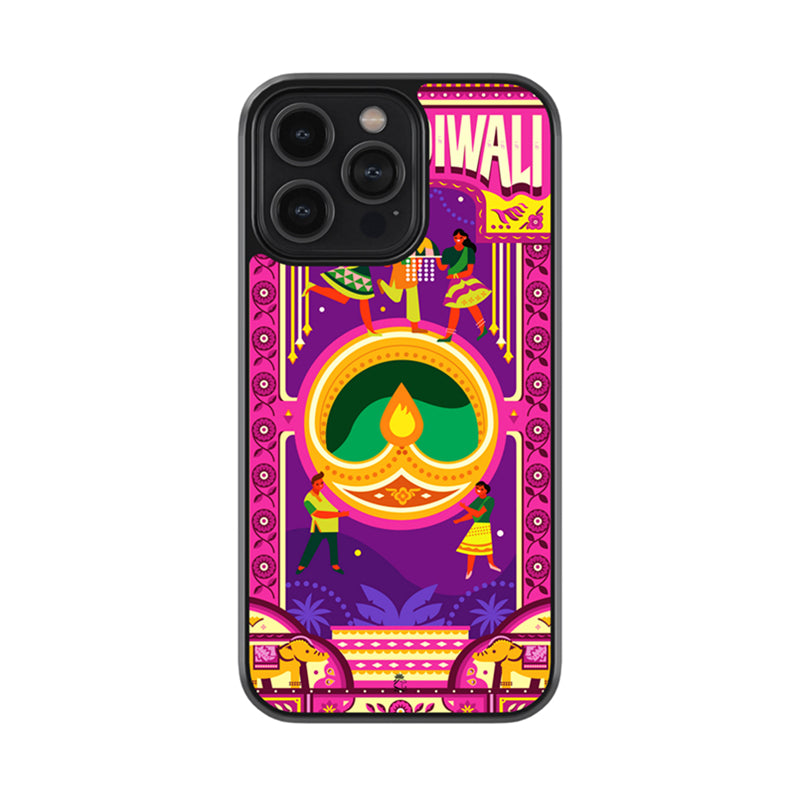 Desi Style Deepam Glossy Metal Case