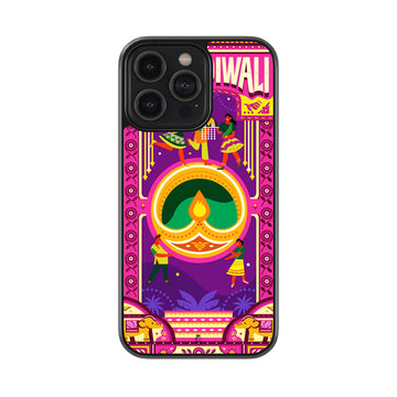 Desi Style Deepam Glossy Metal Case