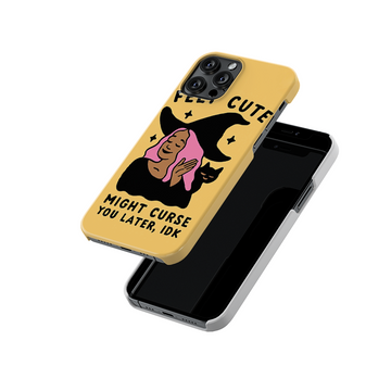Felt Cute, Might Curse You Later Slim Hard Case