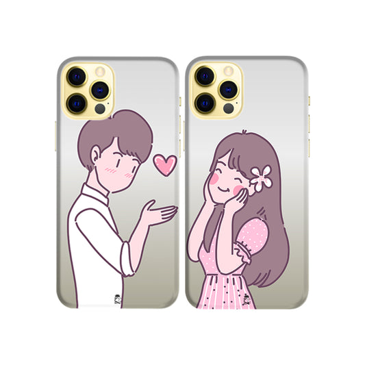 I Love You So Much  Slim Hard Couple Phone Case