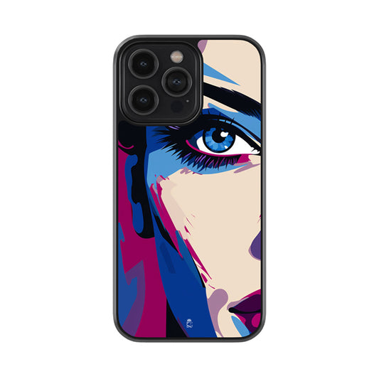 Abstractive Art  Glossy Metal Case