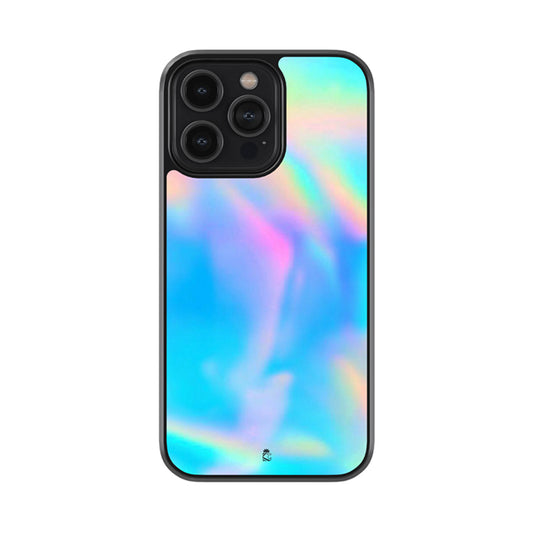Holographic Gradient Glossy Metal Case