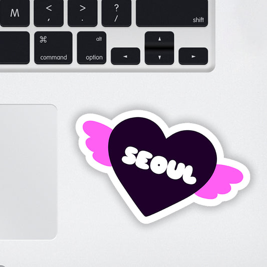 Seoul Laptop Sticker