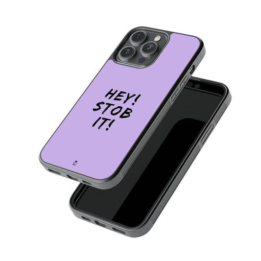 Hey! Stob It Glossy Metal Case