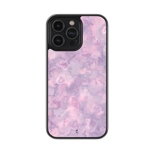 Purple Patch Marble Glossy Metal Case