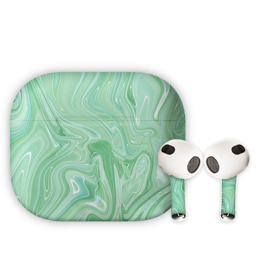 Aqua Green Earbuds Skin