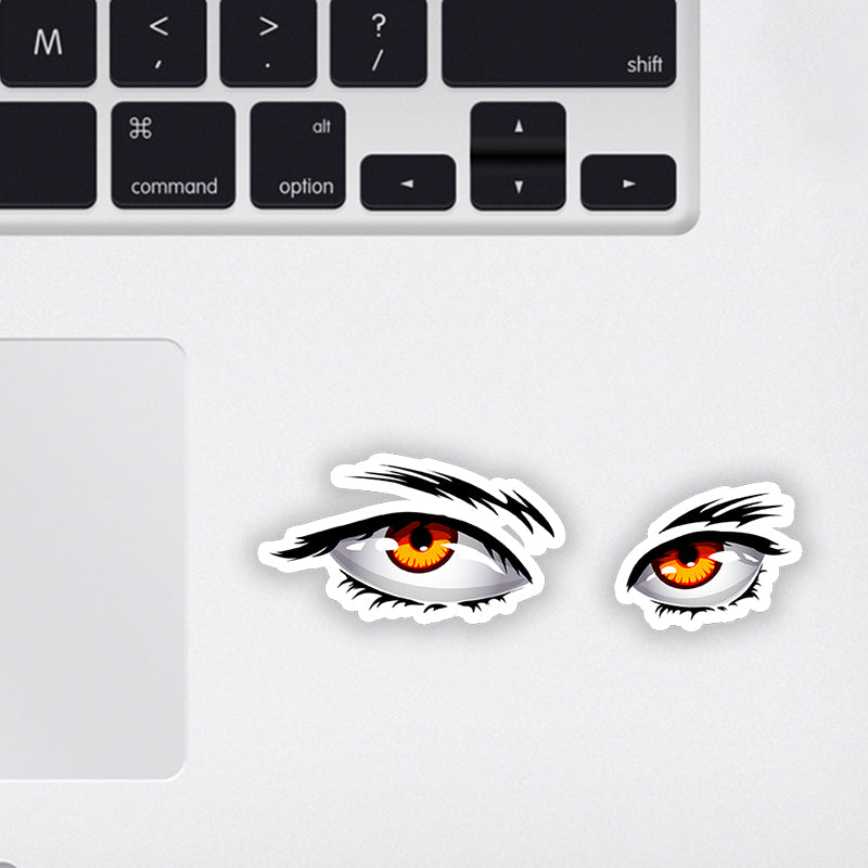 Killer Eyes Laptop Sticker