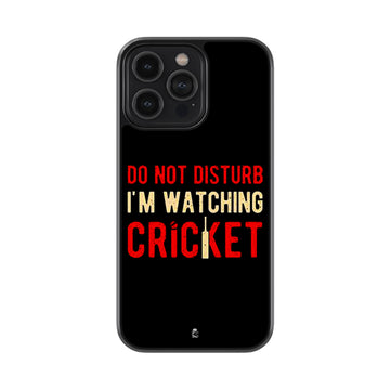 I'm Watching Cricket Glossy Metal Case