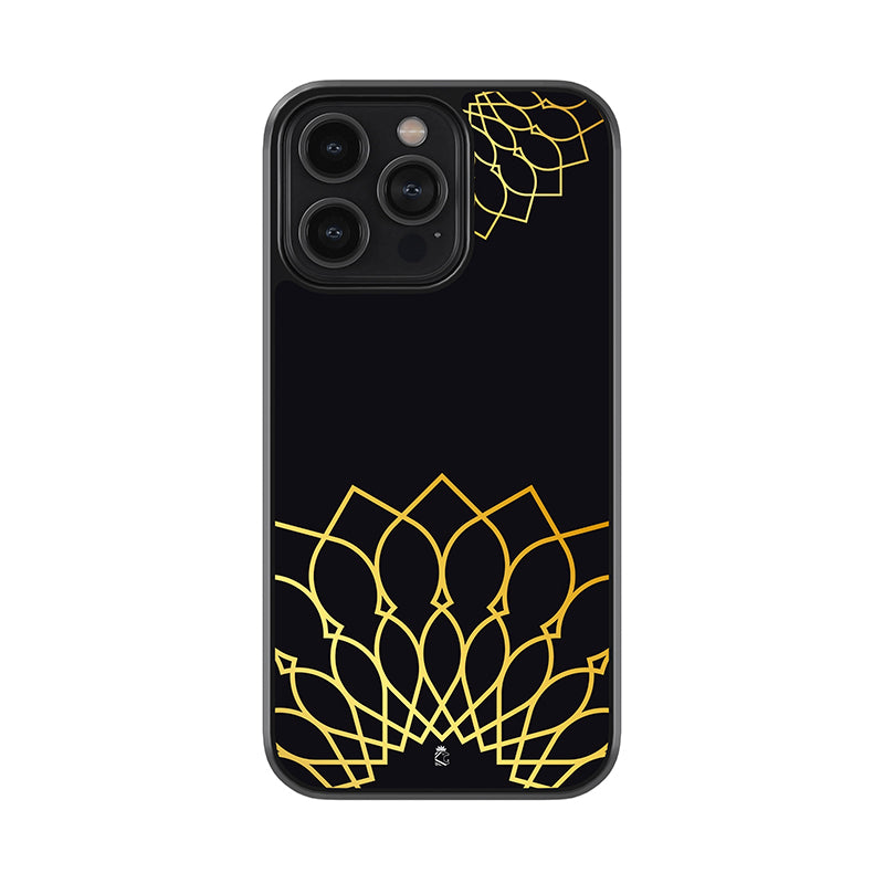 Royal Flower Glossy Metal Case