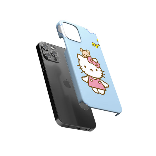 Hello Kitty Cute Float Slim Hard Case