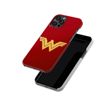 Wonderwoman Pattern Slim Hard Case