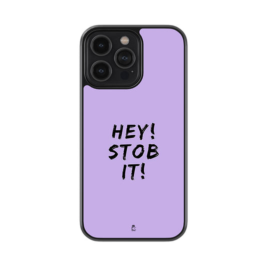Hey! Stob It Glossy Metal Case