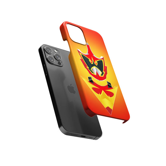 Red Power Ranger Slim Hard Case