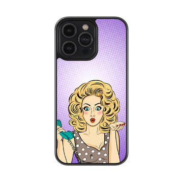 Gossip Queen Glossy Metal Case