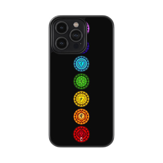 Seven Chakra Glossy Metal Case