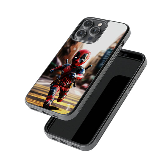 Dead Pool Anime Glossy Metal Case