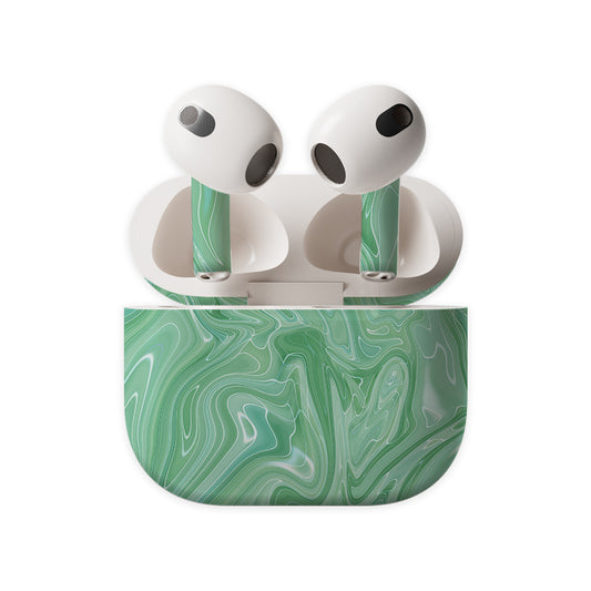 Aqua Green Earbuds Skin