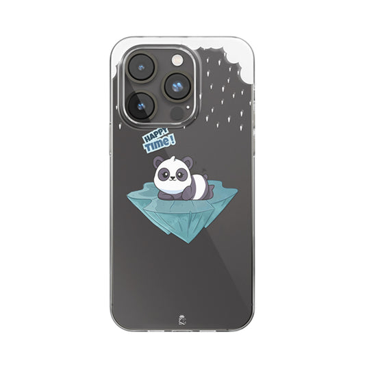 Happy Time Clear Silicone Case