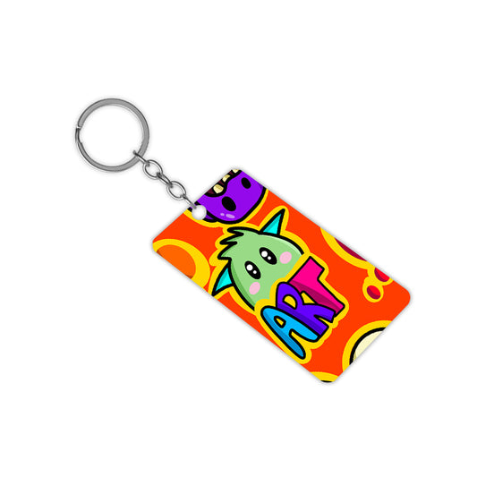 Rat Art Keychain
