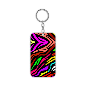 Neon Design Keychain