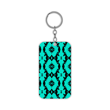 Blue Neon Keychain
