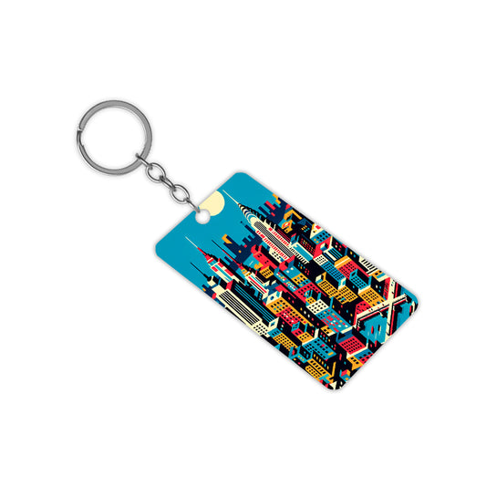 City Scapes Keychain