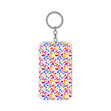 Party Pop Papers Keychain