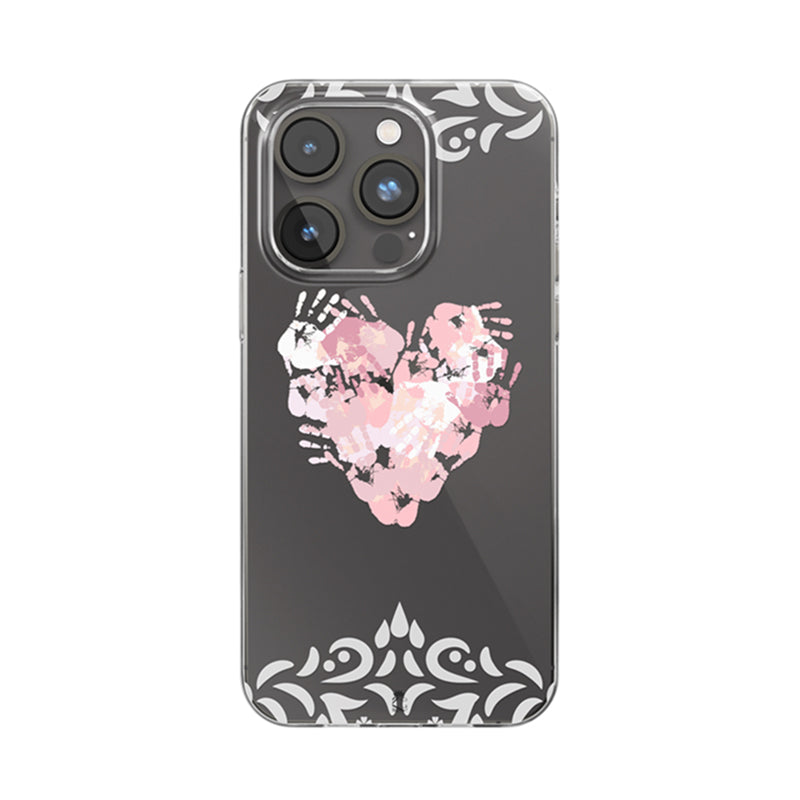 Paw Hearts Clear Silicone Case
