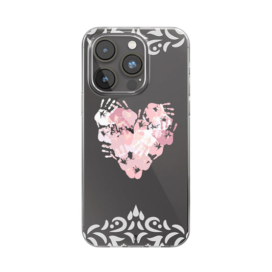 Paw Hearts Clear Silicone Case