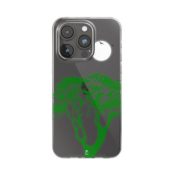 Greeneries Clear Silicone Case