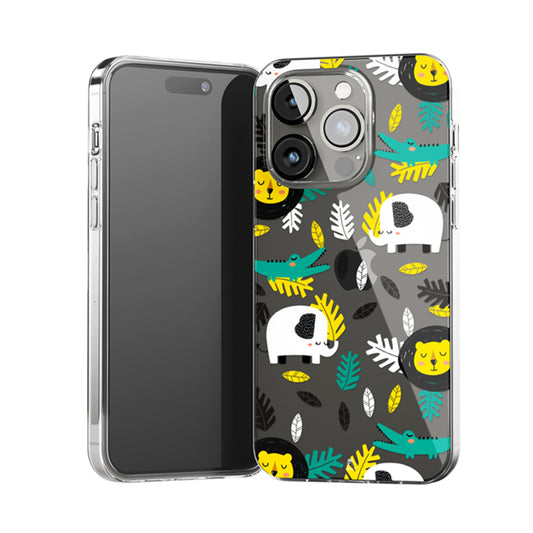 Miniature Jungle Clear Silicone Case