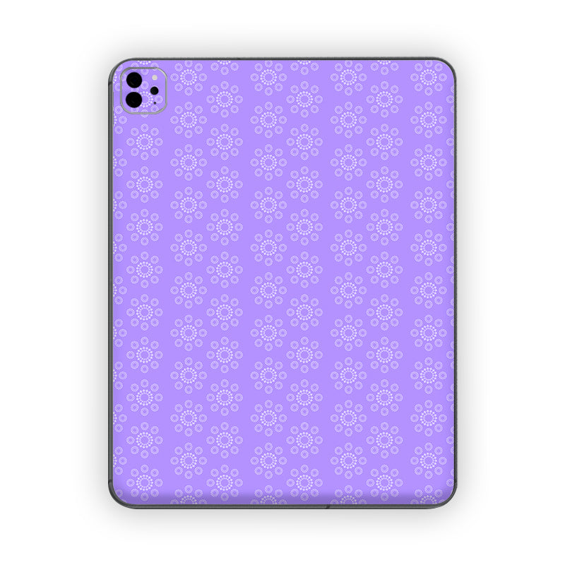 Polka Coral Dots Ipad Skin