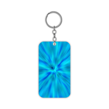 Blue Radiant Aura Keychain