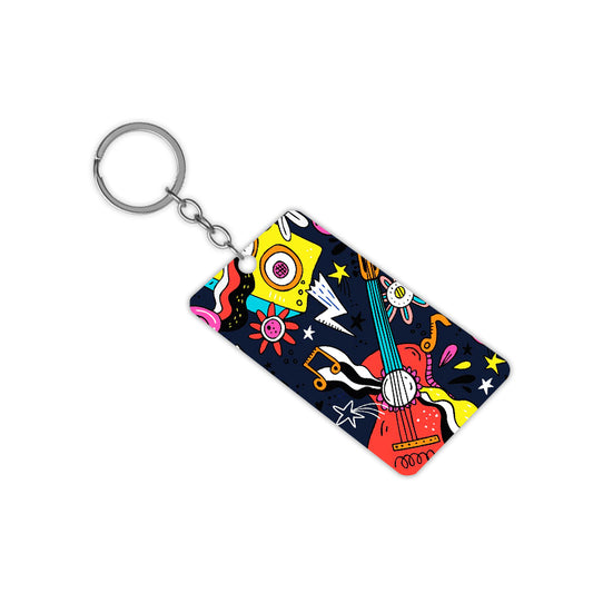Guitar Keychain