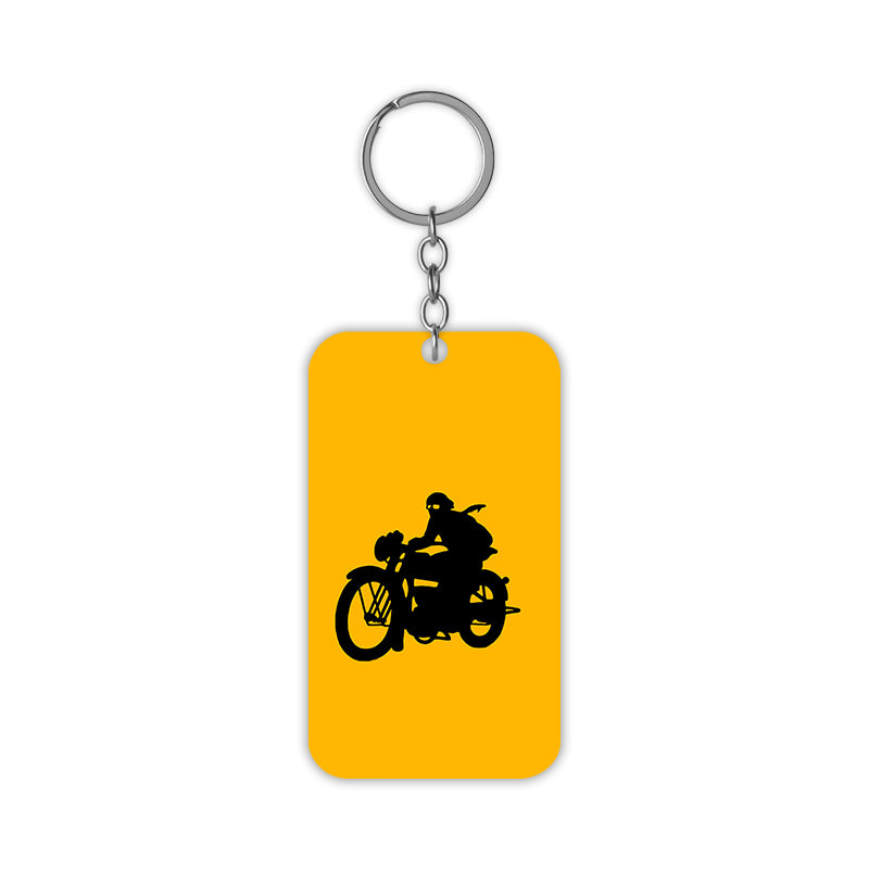 Bike Rider Keychain