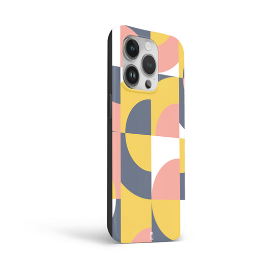 Half Circles Flexible Soft Silicone Case