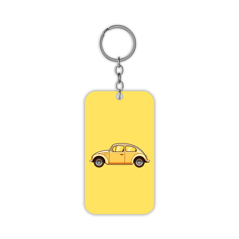Beetle Car Keychain