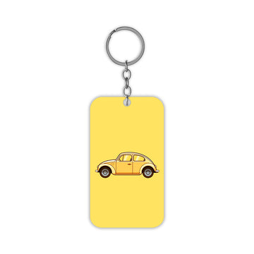 Beetle Car Keychain