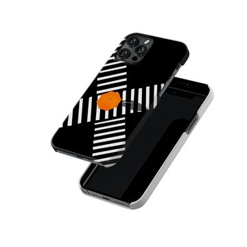 Zebra Cross Slim Hard Case