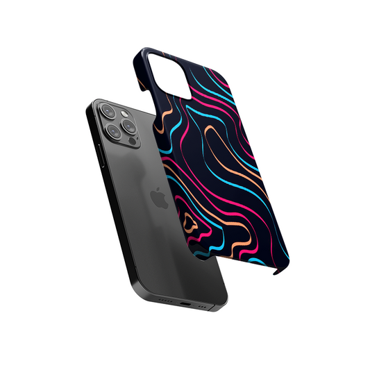 Ribbon Pattern Slim Hard Case