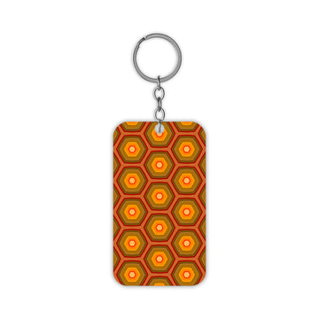 Pentagons Keychain